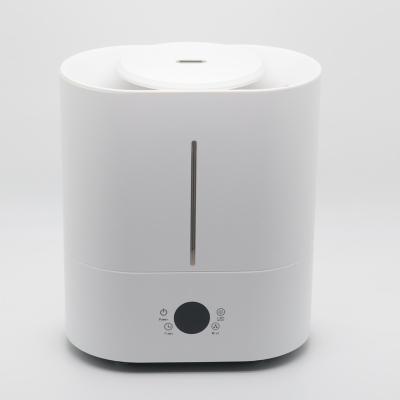 China Household 4L Large Capacity Home Room Mist Top Fill Portable Ultrasonic Cool Air Humidifier For Bedroom for sale