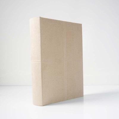 China Handmade Professional Ivory Embroidery Cloth Photo Album Insert Eco-friendly Note, Best Design Album Photo for sale