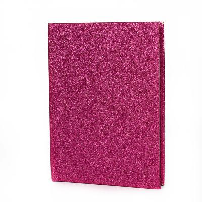 China Hardcover Book School Stationery PVC Coating The Glitter A6 Notebook Bulk Buy From China for sale