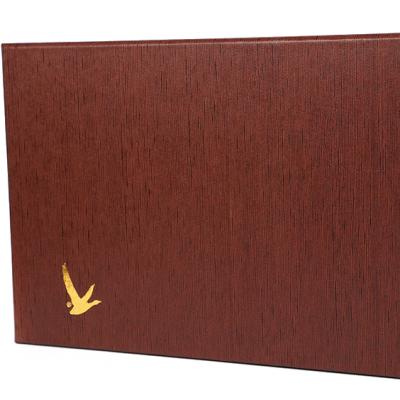 China Handmade Whole High Quality Custom Coated Paper Hot Gold Foil Stamping Gift Box With Lid for sale