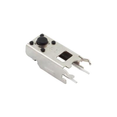 China TS-D029 6*6 Mouse Switch With Bracket Tact Switch Tactile Shell 12mm Length TS-D029 for sale