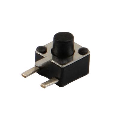 China TS-C017 4.5*4.5 TS-C017 Tact Switch Side Insert Side 3 Pin Push Button Switch for sale