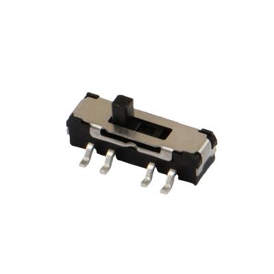 China PA66 MSS-23D20 MINI Sliding Contact 2P3T SMD SMT 8 Pin 3 Position Mini Changeover Micro Micro Sliding Contacts Without Fixed Pin for sale