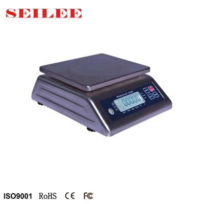 China Business Scale Digital 30kg IP68 Waterproof Weighing Count Scale for sale