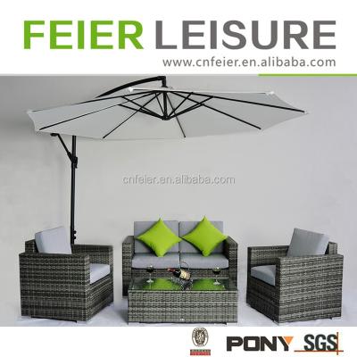 China Classic luxury outdoor mail order garden single seater sofa/armchair rattan black/grey for sale