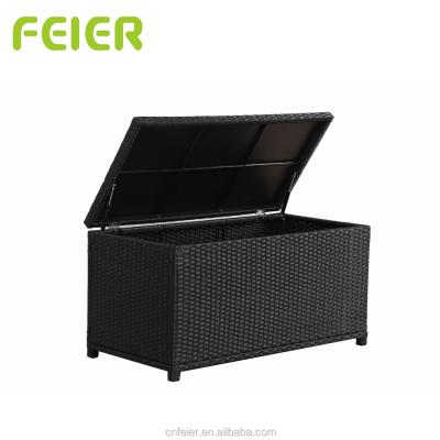 China A6008CBX Outdoor Living Room Rattan Furniture With Storage Function for sale