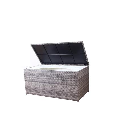 China Sustainable PE Rattan Storage Box For Cushion Cover Storage Boxes for sale