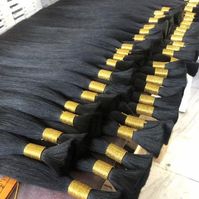 China Top Quality Silky Straight Wave 1kg INDIAN Human Hair Raw Volume No Weft for sale