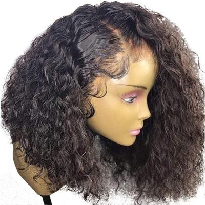 China Factory Wholesale Cheap Curly Curly Lace Front Wig Lace Front Synthetic Wigs For Black Woman Kinky Curly Hair for sale