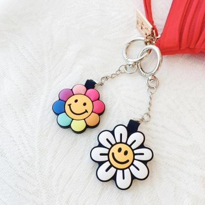 China For Popular Airtags Sunflower Key Chain Air Tags Tracker Pet Key Airtag Anti Lost Dog Collar for sale