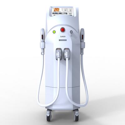 China Skin tightening 2021 newest version painless permanent ice shr laser hair removal skin rejuvenation beauty machine/ipl for sale