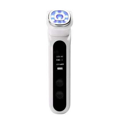 China Pore ​​Remover Home Use Portable Facial Massager Light Therapy Multifunctional RF EMS Led Face Lift Device USB Charging UK 1000mah 5v-1a 2-6w for sale