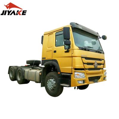 China 420HP 540HP Sinotruk HOWO 6X4 Automatic Transmission Tractor Semi Truck Electric Trailer Tractor Main Engine 6800x2490x3668 for sale