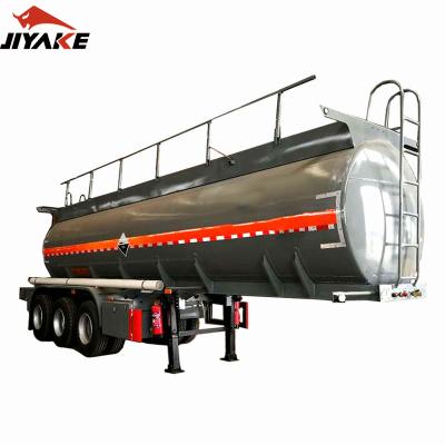 China Truck Trailer 3 Axles 45000 Liter Aluminum Oil Tank Trailer Oil Tanker Trailer Fuel Tanker Truck Semi Trailer Aluminum for sale