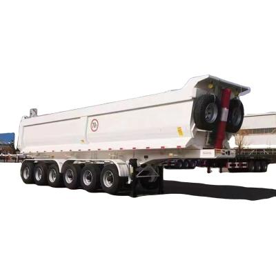 China 35/40 /45 Cubic Meters Tipper Dumper Trailers 50tons 60tons Dump Truck Trailer 3 Axles 4 Axles Dump Semi Trailer For Sale for sale