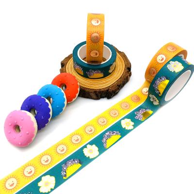 China Factory direct sales waterproof kawaii smile sun in aluminum washi tape good price for sale