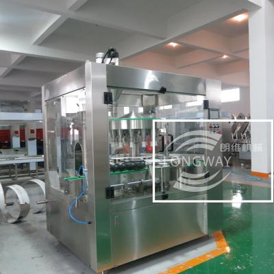 China Automatic Bottled Beverage TCM Powder Filling And Labeling Machine And Sealing Machine for sale