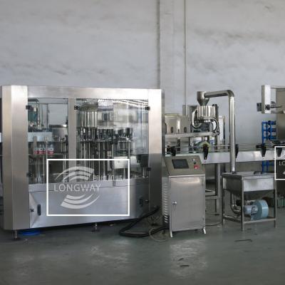 China 2019 Fresh Natural Longway Brand 4000bph Spring Water Packing Line Beverage Water Bottling Machine for sale