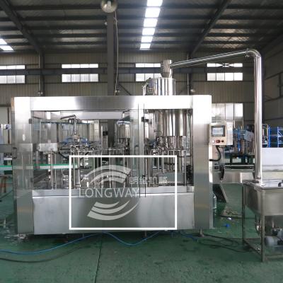 China Reliable Beverage Zhangjiagang Supplier 3 In 1 Automatic Bottling Water Filling Machine for sale