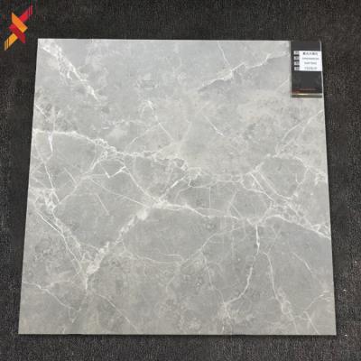 China Modern Chinese Non Slip Gray Color Ceramic Polished Glazed Porcelain Floor Tiles 60x60 for sale