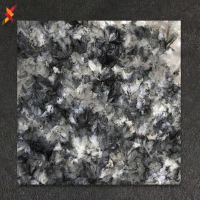 China Glazed metal tiles wholesale 800x800mm porcelain floor tiles black ceramic living room interior floor tile for sale