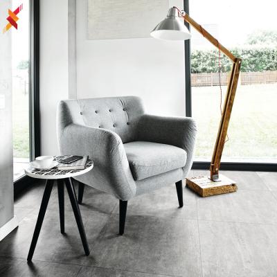 China Gray Rustic Rustic Outdoor Porcelain Tile Cement Color Floor Tiles Ceramic Flooring Price for sale