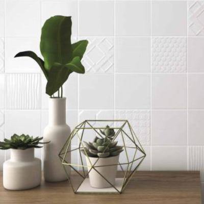 China Macarons modern hot sale ceramic bricks underground wall tile living room decor ceramic glazed wall tiles for sale