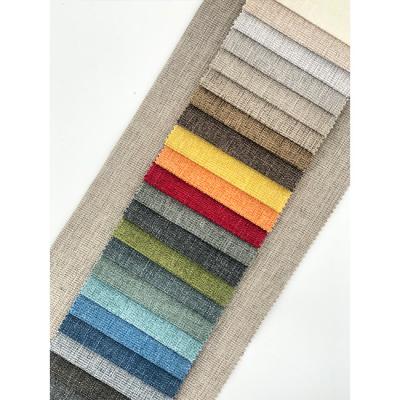 China MOQ breathable top quality soft stocking coated morden upholstery chenille fabric for sofa for sale