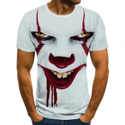 China Hot Selling Anti-wrinkle Mens 3D Print T-shirts Good Quality Custom Print T Shirts In Bulk for sale