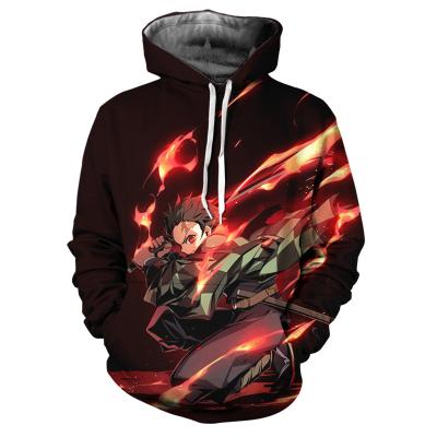 China Anti-Wrinkle 3d Hoodies Print For Kids And Adult Custom Design Casual Hooded Sweatshirt Anime 3d Print Hoodie for sale