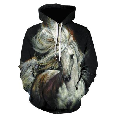 China Anti-wrinkle 3d hoodies printing OEM high quality pullover 3d printing oversized custom unisex hoodies for winter for sale