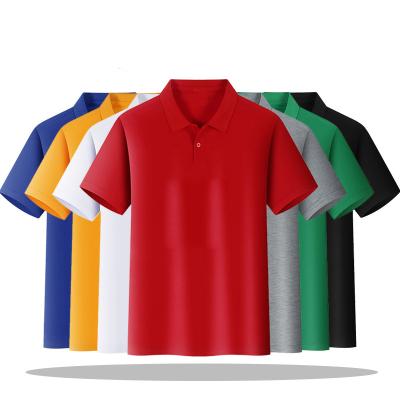 China High Quality Cheap Wholesale Anti-Wrinkle Wholesale Mens Polo Shirts Free Sample Performance Golf Polo Shirt Plain White T-shirt for sale