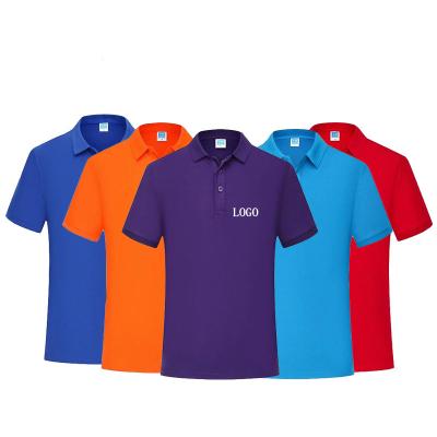 China OEM High Quality Custom Logo Anti-Wrinkle Printing Mens Polo T-shirt Simple Blank Polo Shirt for sale