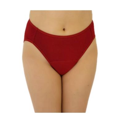 China Leak Proof High Postpartum Incontinence High Panties Antibacterial Leak Proof Stretch Waist Customized Washable Panties for sale