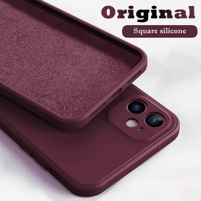 China High Quality Shockproof Original Silicone Cell Phone Liquid Tpu Case For Huawei P40 Pro Mate 30 Mate 40 Pro Phones P50 Back Covers for sale