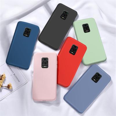 China Fashionable/Slim Skin-friendly Phone Back Cover/Case For Xiaomi Redmi Note 10 Silicone 4G Cases POCO M3 X3 Liquid Bumper Thin Soft Cover For MI 11 Note 9s Ultra for sale