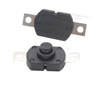 China 250V 3A Cylinder Shape On Off Switch Push Button Water Proof HH-22D Push Button Switch for sale