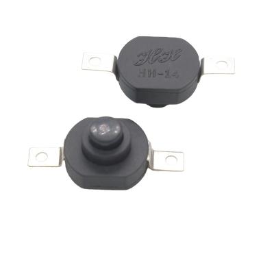 China Cylinder Flashlight Button Switch 14x12 Shape One Off 2 Pin HH-1412Z LED Self-Locking Switch for sale