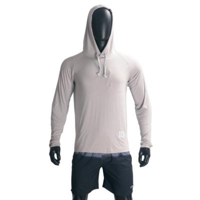 China OEM Antibacterial Fishing Fishing Shirts Long Sleeve Hoodie Fiberglass Sun Protection Shirt Bamboo Fishing Shirt for sale