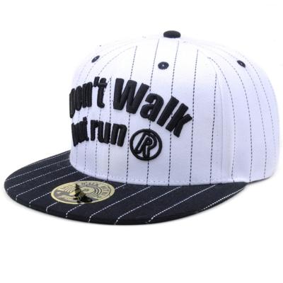 China Custom High Quality COMMON Logo Embroidery Hip Hop Snapback Hat Flat Brim Gorras 3D Hat for sale