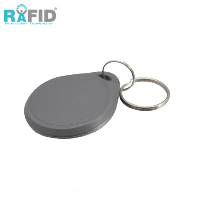 China Waterproof / NFC chip NFC free sample 1356mhz 125khz TK4100 NFC chian RFID tag F08 waterproof custom colorful access control keyfob for sale