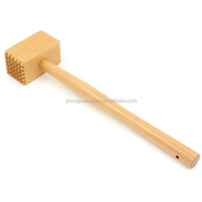 China Europe zhonglu supply wooden products wooden meat tenderizer meat and poultry tool for sale