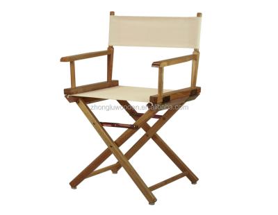 China 2017 Hot Sales CXZL1730 Frame Durable Wooden Folding Canvas Manager Chair for sale