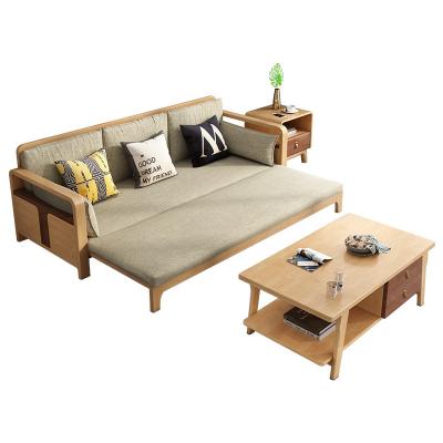 China Foldable Storage Function New Design Modern Sofa Bed Living Room Europe Family Sectional Cover Top Set Timber Framed Building Style for sale