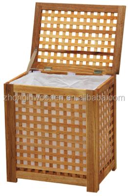 China Designale laundry basket/sustainable wooden storage basket/corner laundry basket for sale