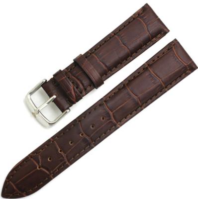 China Free Shipping Men's Crocodile Crocodile Alligator VIP Witness Genuine Leather Grain 18mm 20mm 22mm 24mm Cheap Genuine Leather Watch Strap Band for sale