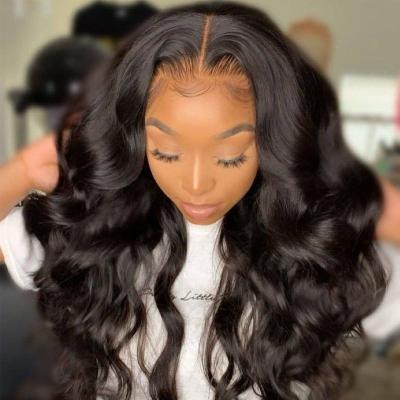 China Transparent Body Wave 5x5 Lace Closure Hair Wig For Women Natural Color Brazilian Virgin Hair Lace Wig Vendors for sale