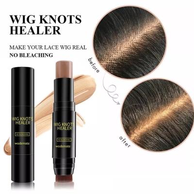 China To make your hair wig looks more natural custom label natural wig knot healer with brush stick lace for hair lace wig tint stick frontal wig knots healer for sale