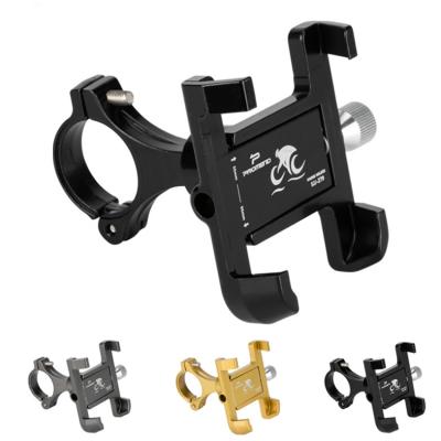 China Waterproof 360 Rotation Aluminum Alloy Mobile Phone Bicycle Mobile Phone Rotatable Mount Holder For Bike Motorcycle for sale