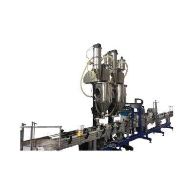 China Chemical Multifunctional Fully Automatic Toner Powder Filling Production Line For Sale for sale